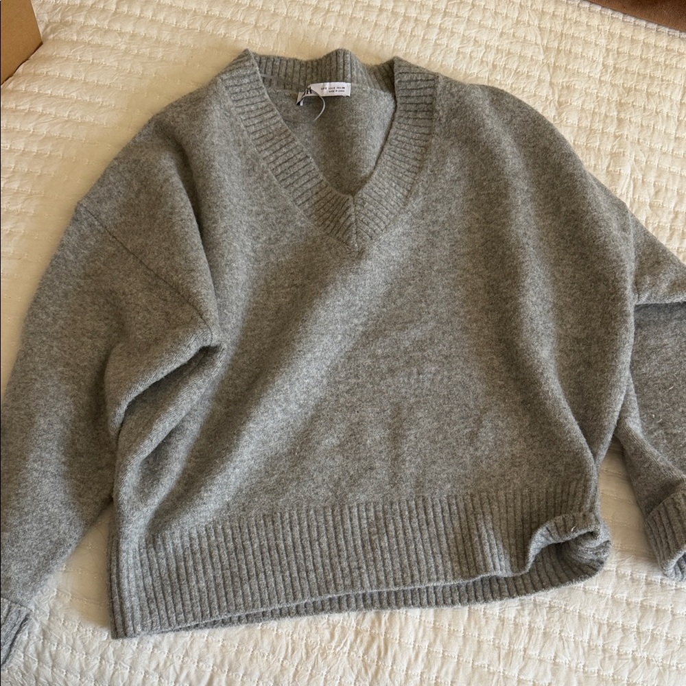 Zara Vneck Sweater